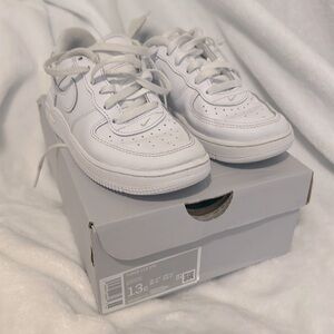 Boys Sz 13C White Forces